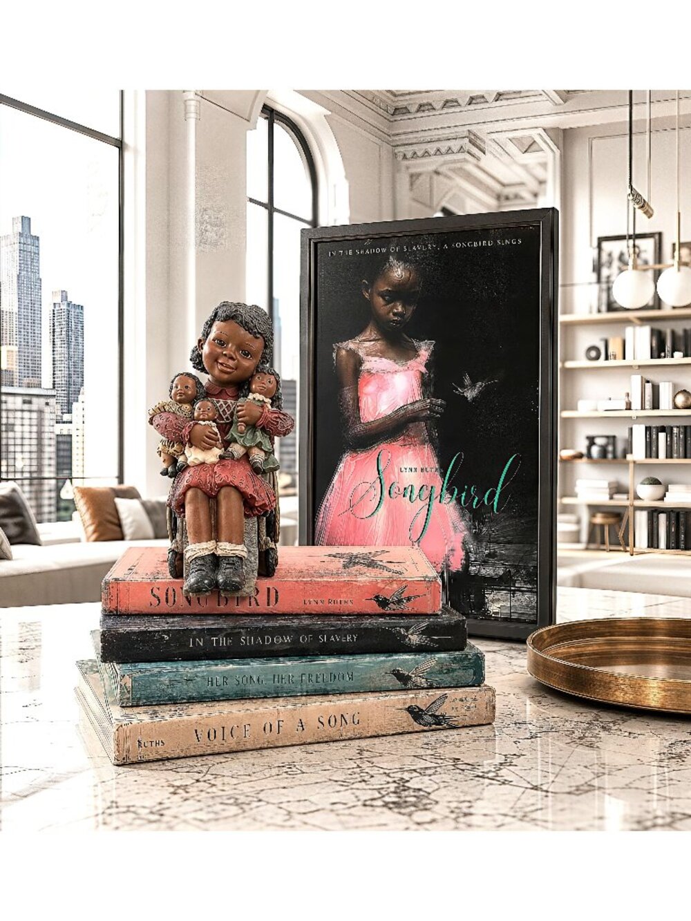 Martha Holcombe All God's Children Sylvia Figurine, Black Americana Collectible